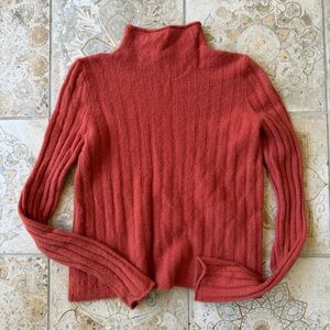 Madewell Merino Wool Blend Mock Neck Sweater Size small
